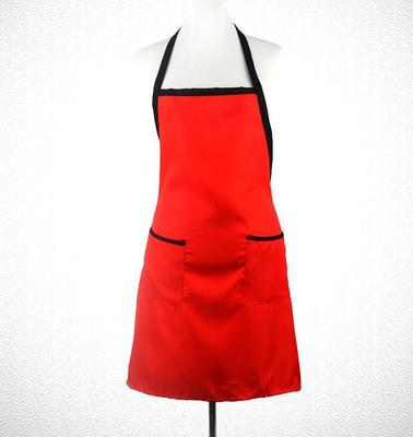 【生產(chǎn)廠家現(xiàn)貨韓版圍裙 促銷廣告圍裙定做 廚房用品西式工作裙】價格_廠家_圖片 -